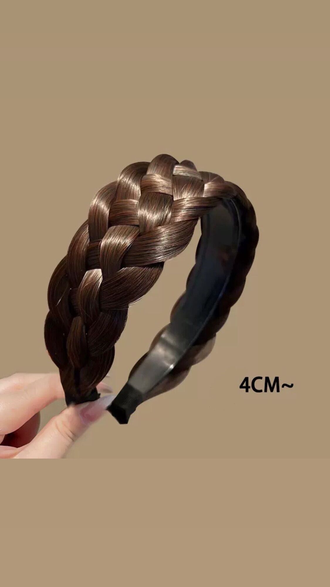 Bờm Cài Tóc Bện Tóc Bản To Cao Cấp
