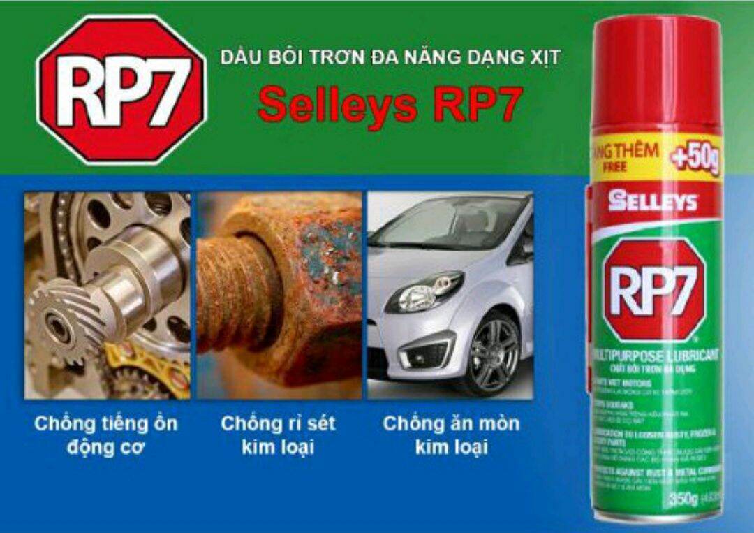 ( Loại 1 ) RP7 Chai Xịt Chống Rỉ Sét 150g - 300g