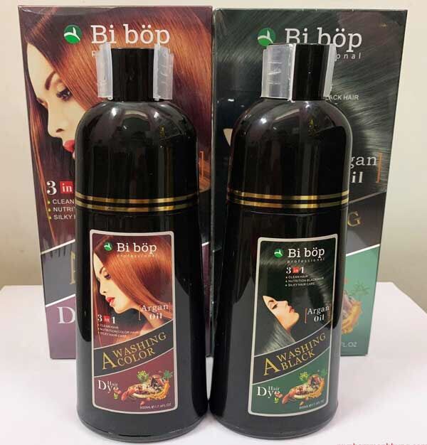 Dầu Gội Nhuộm Dành Cho Tóc Bạc Và Tóc Nhuộm Bi Bop Số 1 Nhật Bản 500Ml