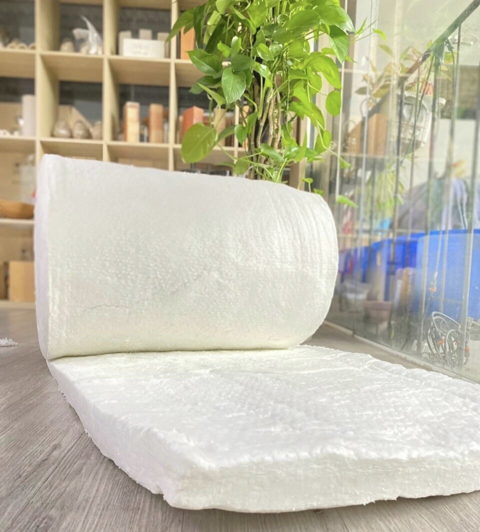 Bông gốm cách nhiệt bảo vệ lò quay, lò nướng