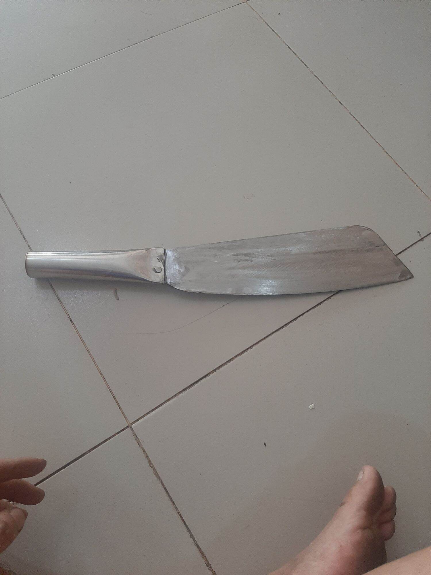 Dao Chặt xương . Làm từ thép trắng  .siều bền siêu bén