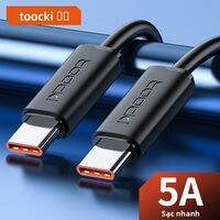 Toocki | Dây Sạc Type-C 5A cho Điện Thoại Android 100W Sạc Siêu Nhanh