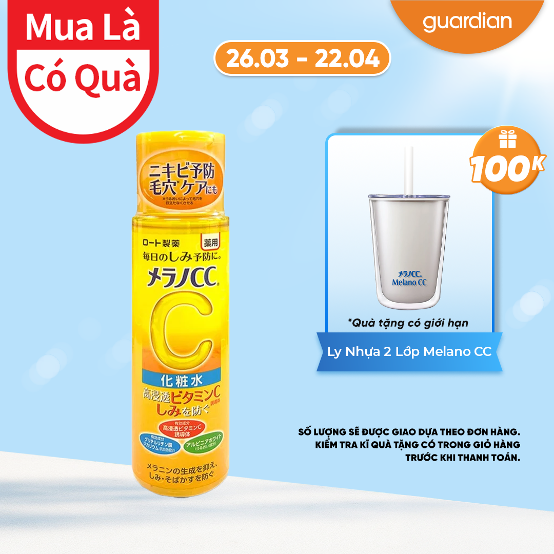 Dung Dịch Dưỡng Sáng Da Vitamin C Melano Cc 170ml
