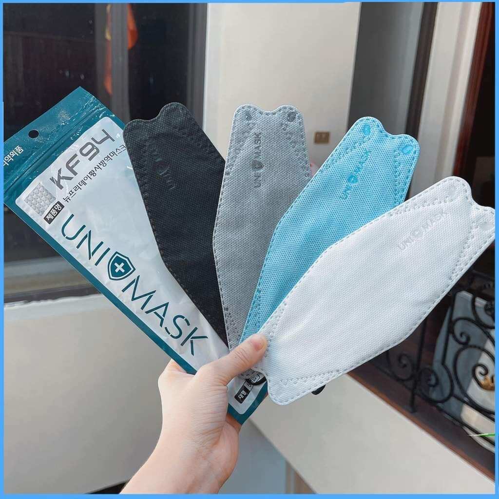 Khẩu trang 4D KF94 UNI Mask chính hãng siêu kháng khuẩn