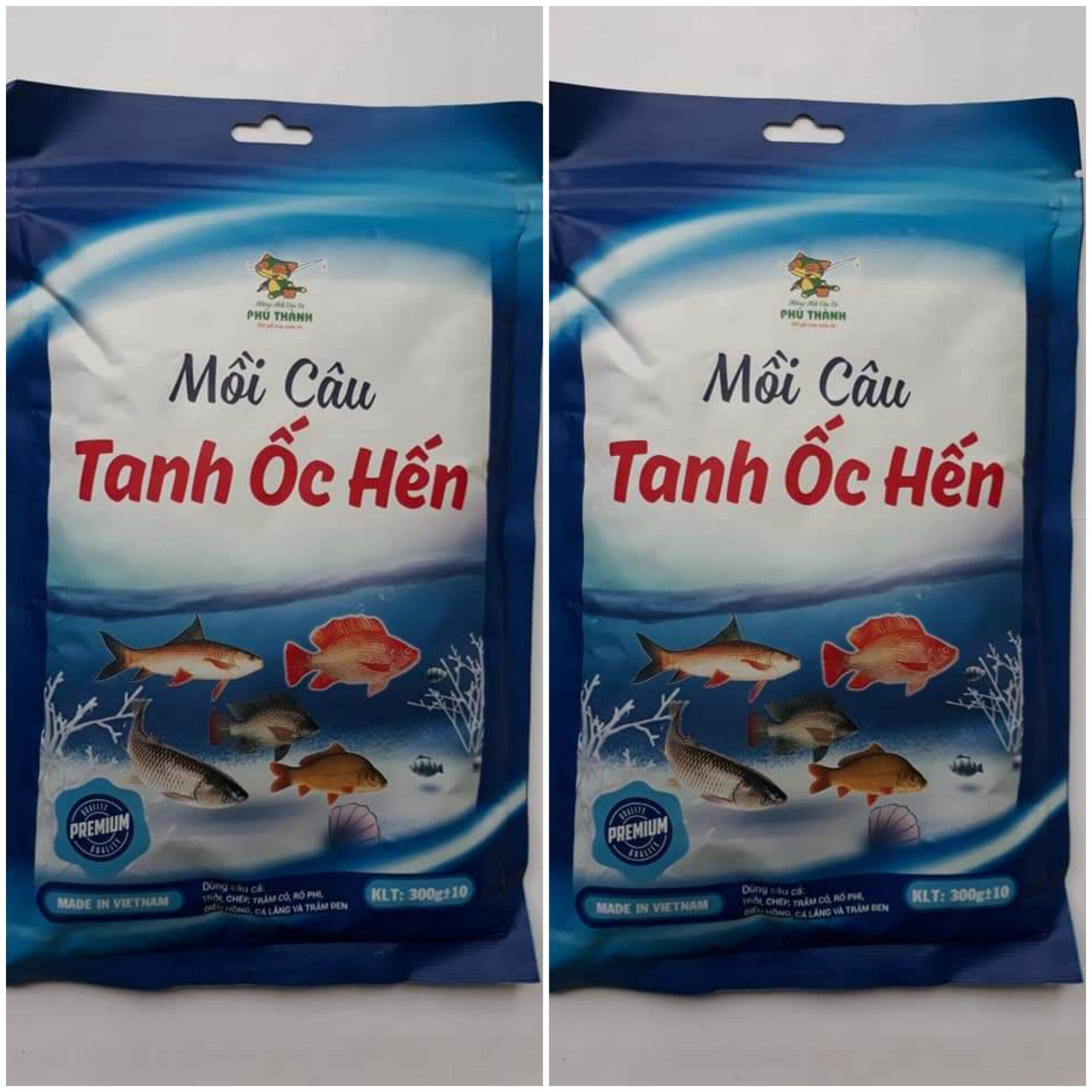 COMBO 2 Gói Mồi Câu Cá Phú Thành - Vị Tanh Ốc Hến