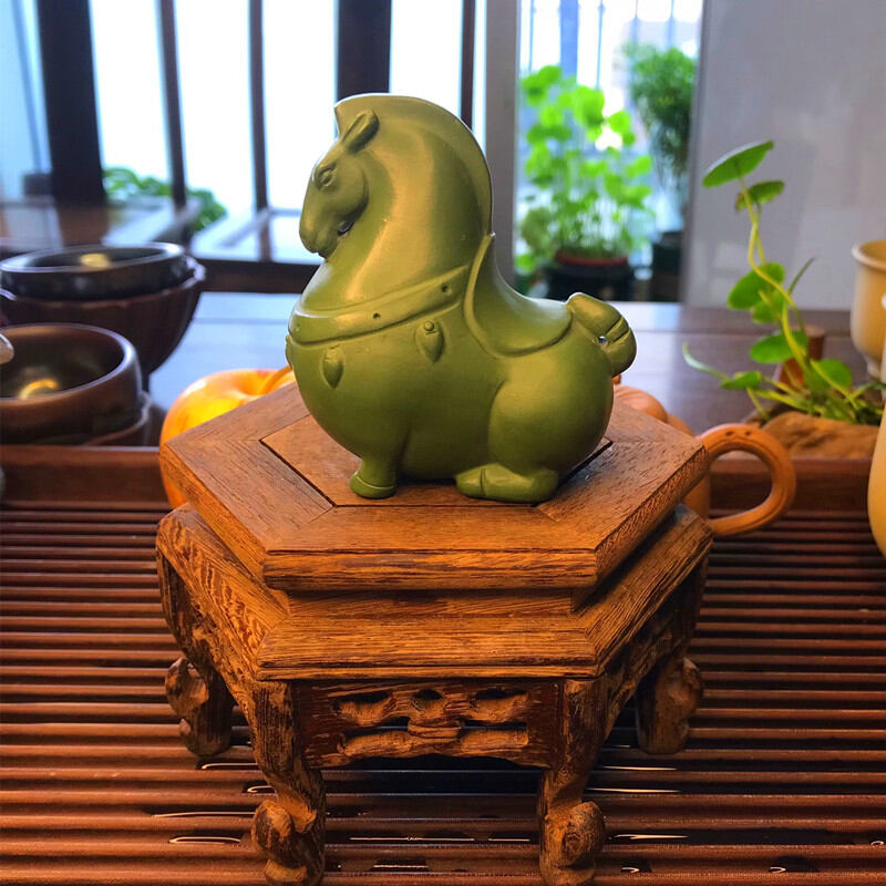 Đồ chơi trà tử sa, đồ trang trí tử sa, đồ trang trí khay trà đường mã, đồ chơi trà, phụ kiện khay trà linh vật trà có thể nuôi trà đáng yêu sáng tạo