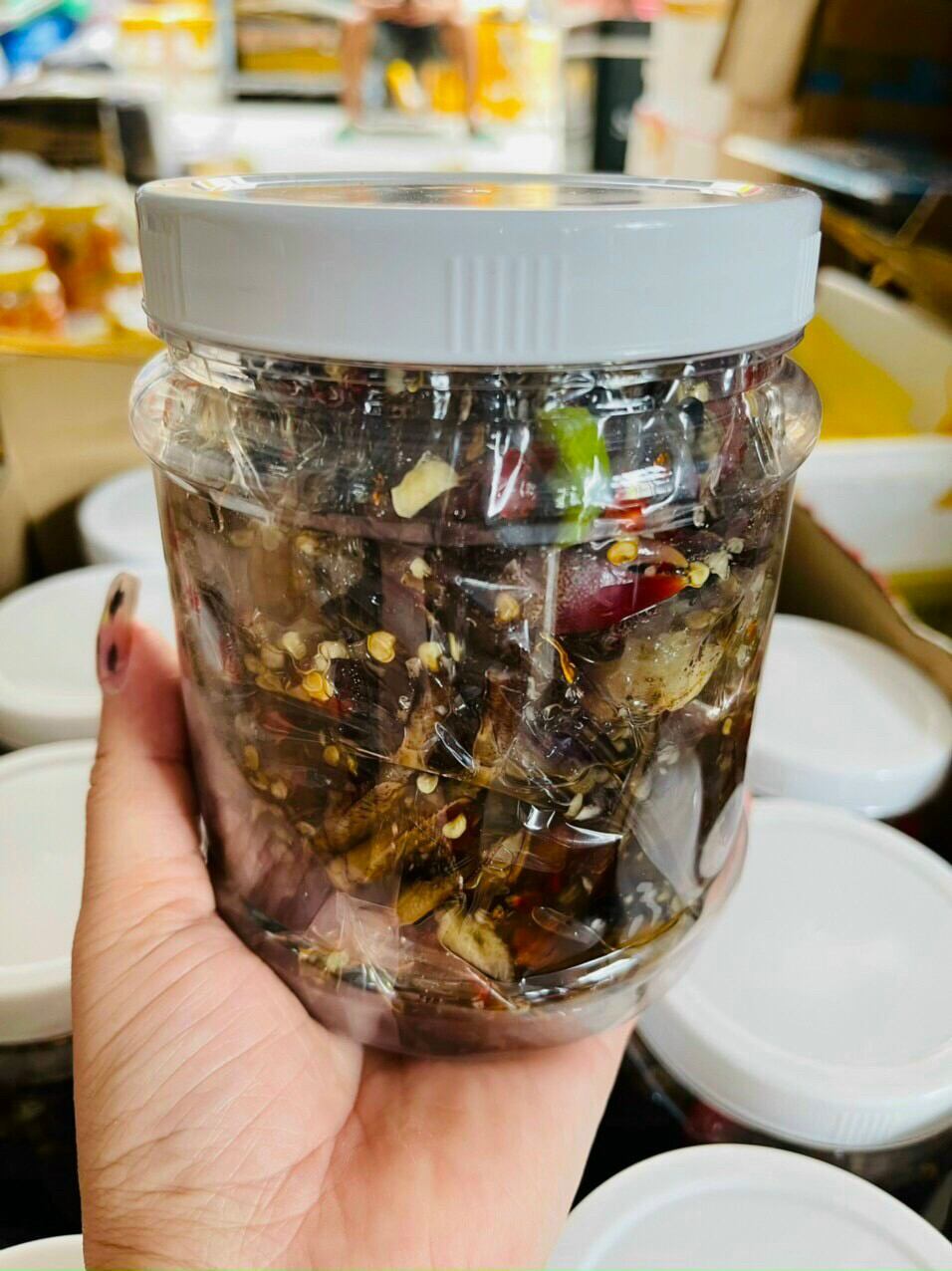 Mắm ba khía trộn sẵn  700g