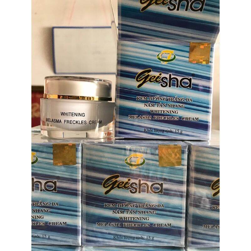 Kem geisha dưỡng trắng da nám tàn nhang 15g