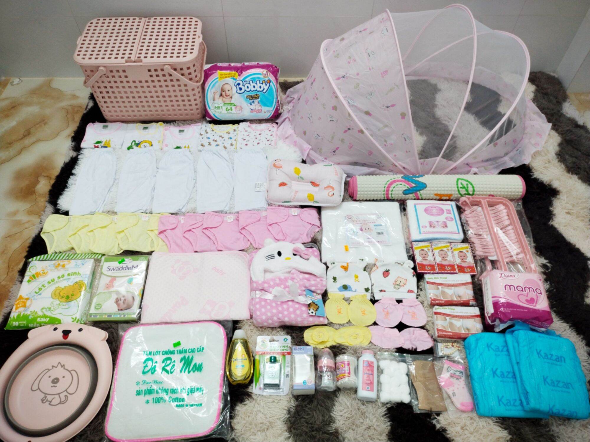 Trọn bộ đi sinh đầy đủ tiết kiệm cho mẹ và bé
