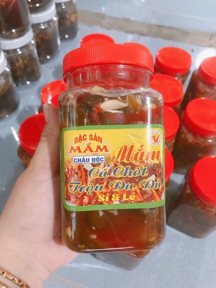 MẮM CÁ CHỐT TRỘN ĐU ĐỦ CHÂU ĐỐC 500g