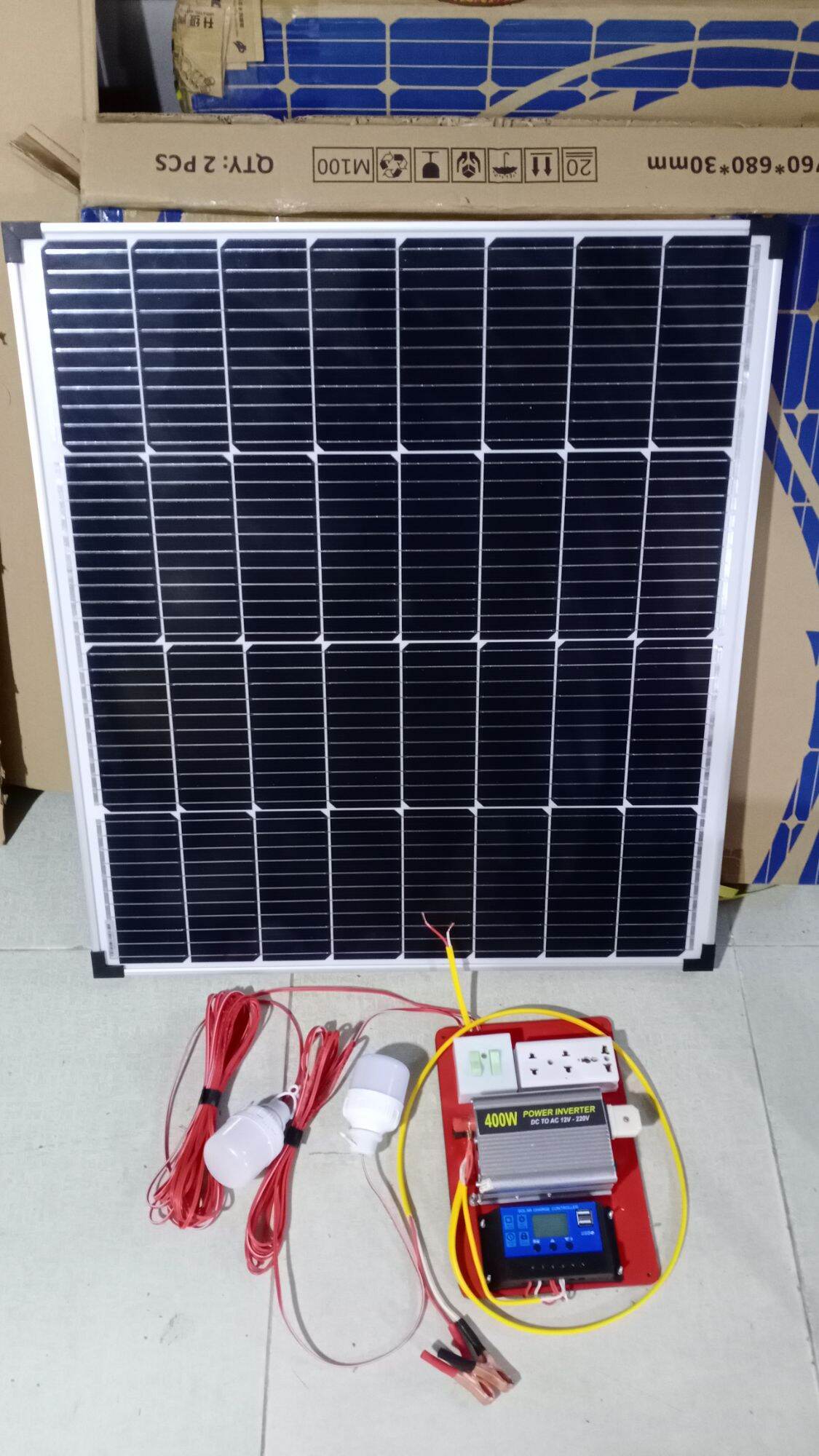 Máy phát điện năng lượng mặt trời 400w 220v