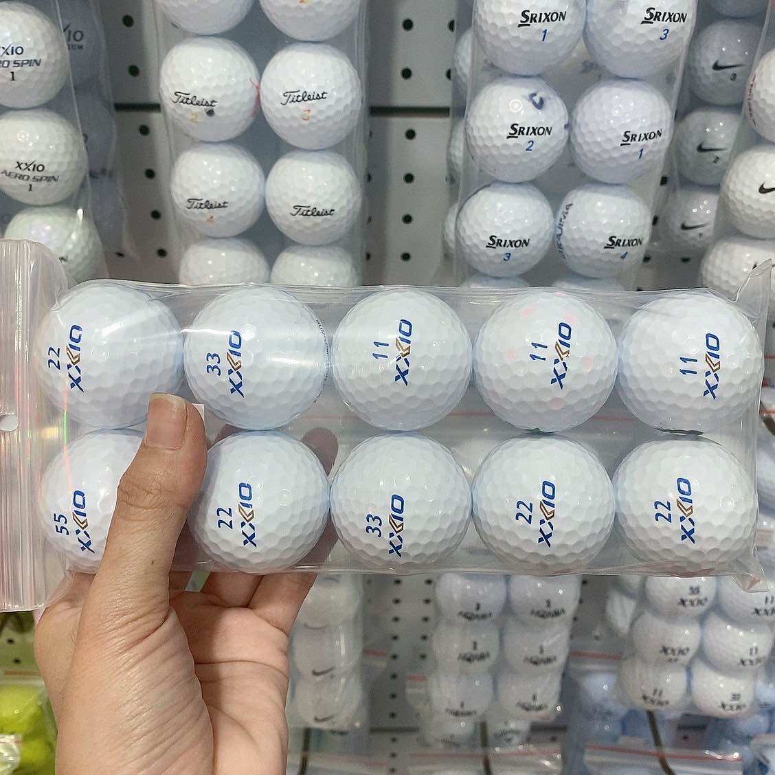  Bóng golf XXIO chính hãng mới 90-99%  combo 10 quả  