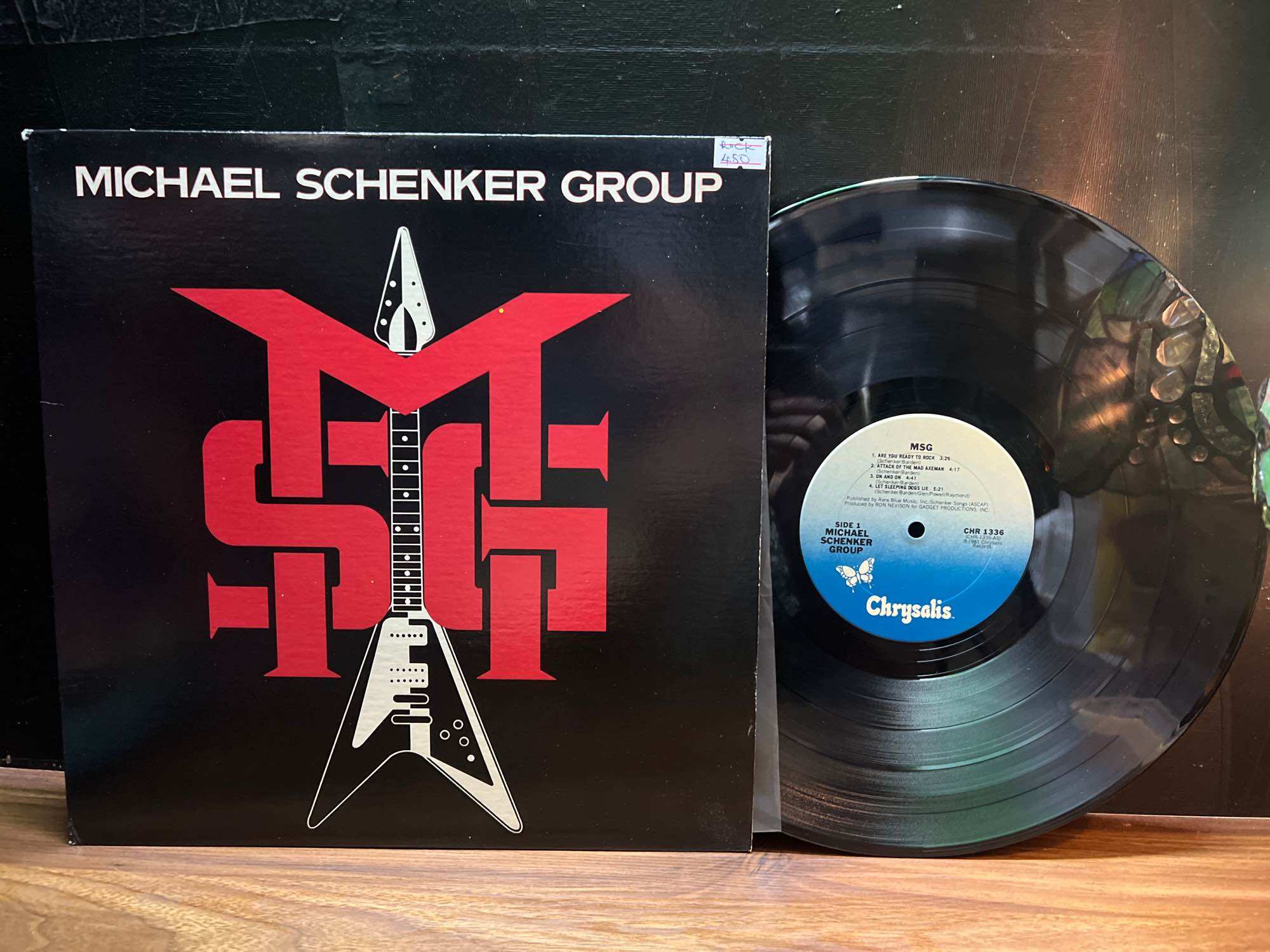 Đĩa than vinyl HARD ROCK/ Heavy Metal :album) đầu tay của Michael Schenker Group 🔥Album: MSG