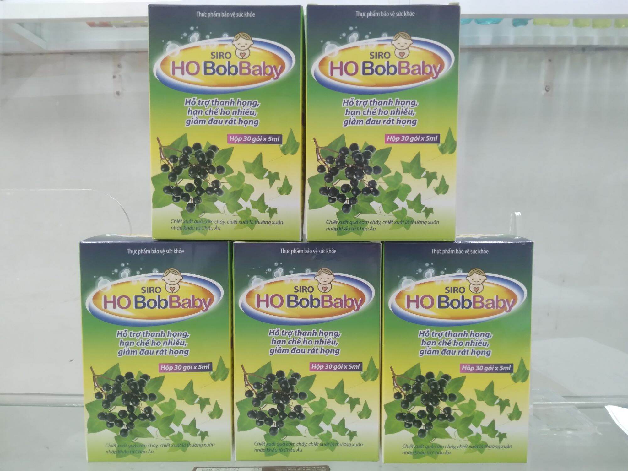 Siro ho BobBaby hộp 30 gói