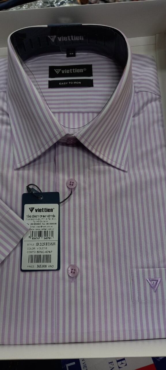 sale áo Việt Tiến ngắn tay lai bầu size 41,42