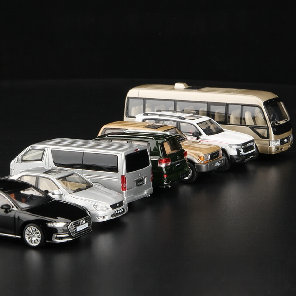 MASSI | Mô Hình Hợp Kim Toyota Land Cruiser Tỷ Lệ 1:64 Màu Đen