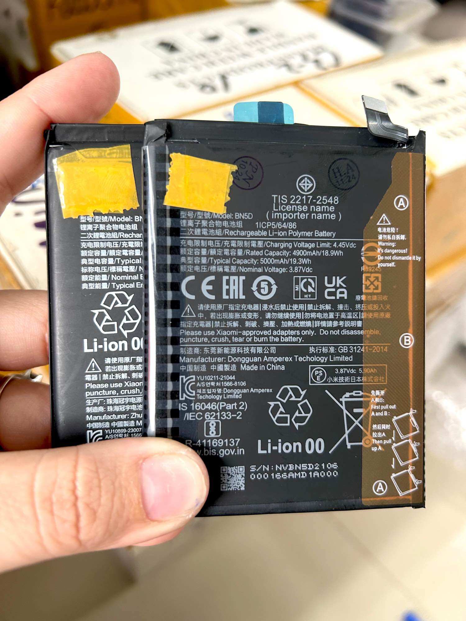 Pin Xiaomi Redmi Note 11 4G / Note 11s 4G ( BND5 ) Zin Hàng Cao Cấp .