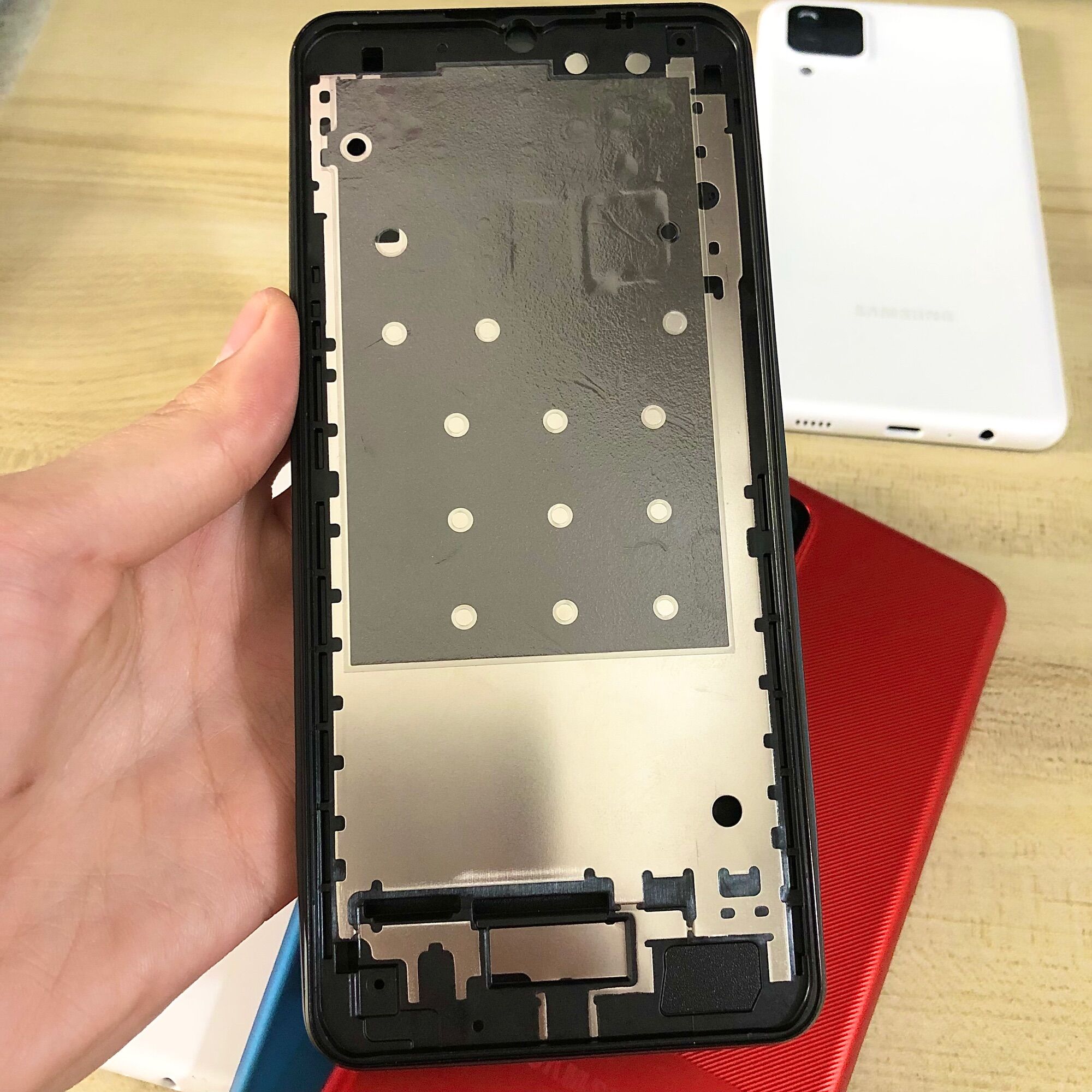 Bộ Vỏ Sườn SAMSUNG A12 ZIN Hàng Cao Cấp.