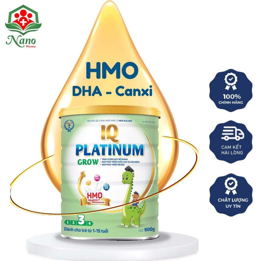 IQ PLATIUM GROW (Dành cho trẻ từ 1-15 tuổi) Tăng cường sức đề kháng,giúp phát triển trí não và thị giác