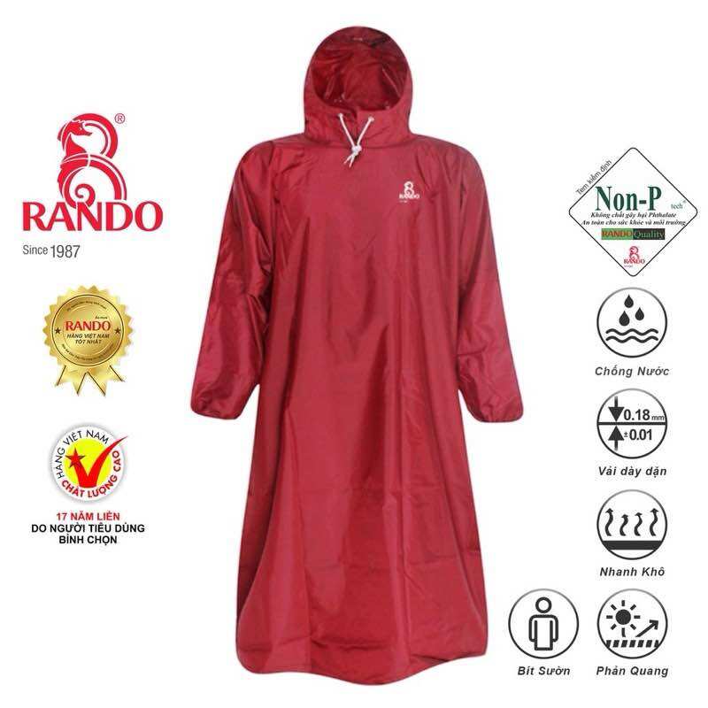 [HCM]Áo mưa bít cao cấp RANDO