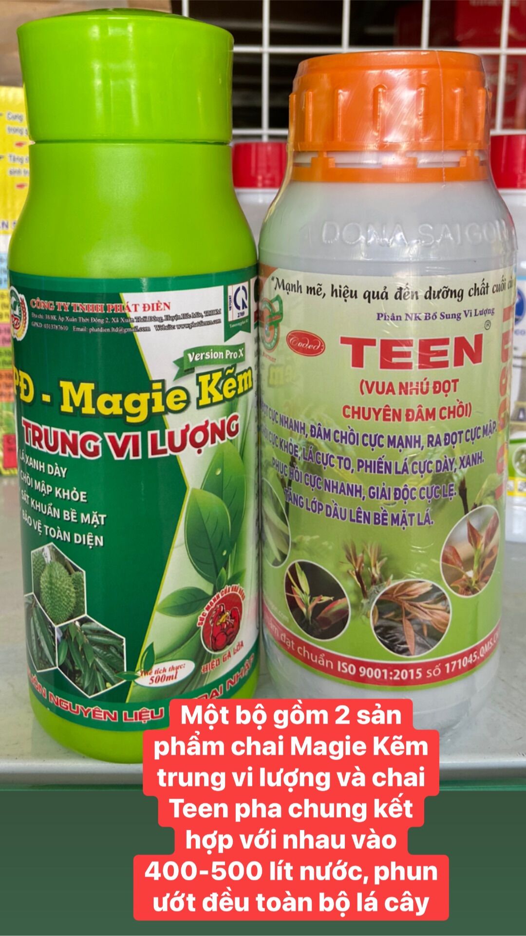 Bộ phân bón lá siêu phát đọt cực mạnh, lá xanh dày, to, bóng mướt, bật chồi cực nhanh, cây ra nhiều rễ tơ, phục hồi cây sau thu hoạch
