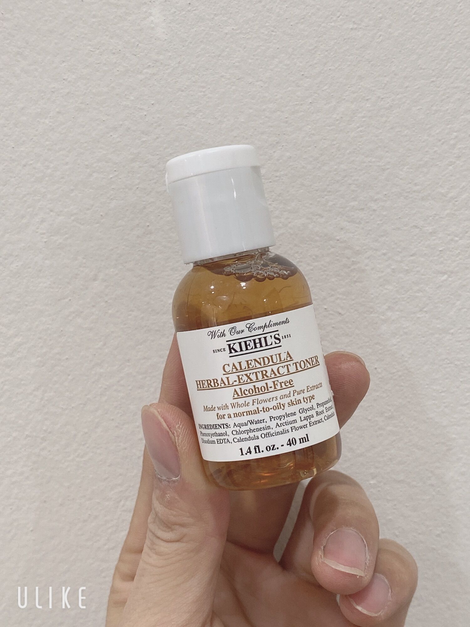 Nước hoa hồng Toner hoa cúc Calendula 40ml