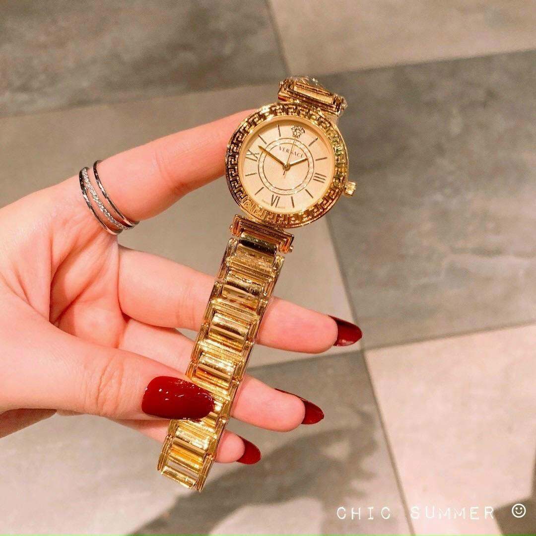 Đồng Hồ Nữ Versace Viền Vân