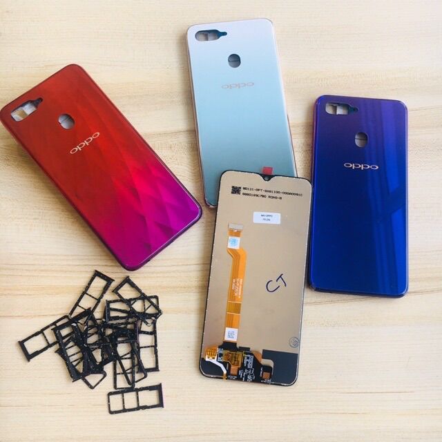 Combo Bộ Vỏ + Màn Hình Oppo F9 Zin Hàng Cao Cấp Tặng Túyp Keo