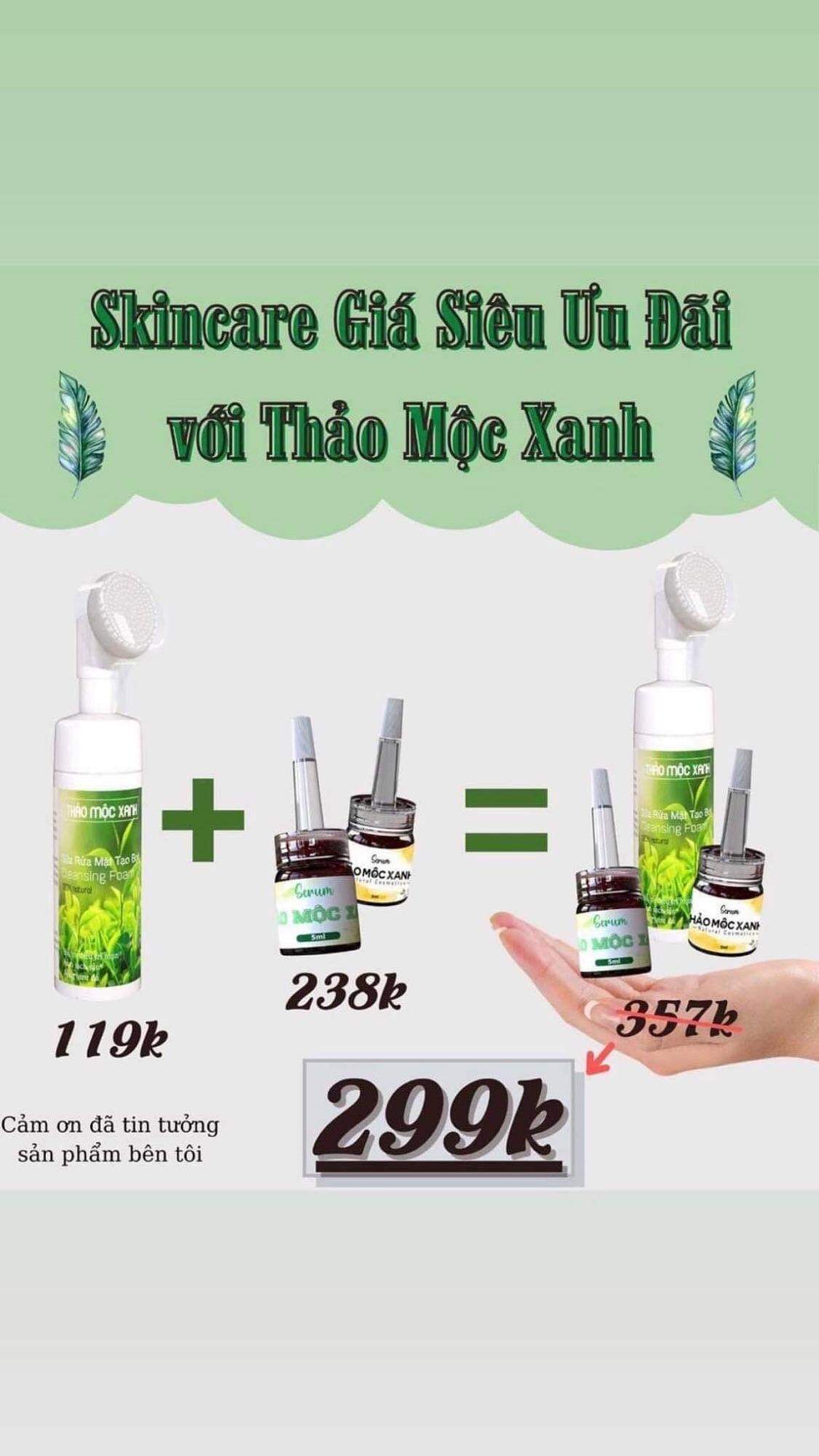 Combo 3 Món Thảo Mộc Xanh