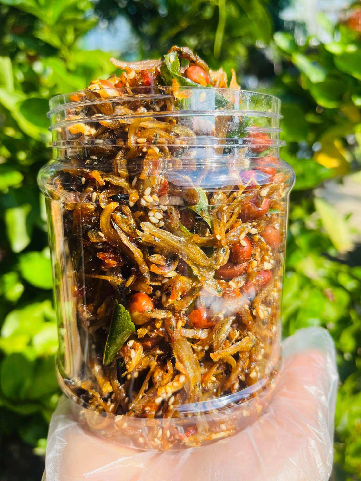 CÁ CƠM MỜM SỮA RIM ĐẬU PHỘNG HỦ 300gram