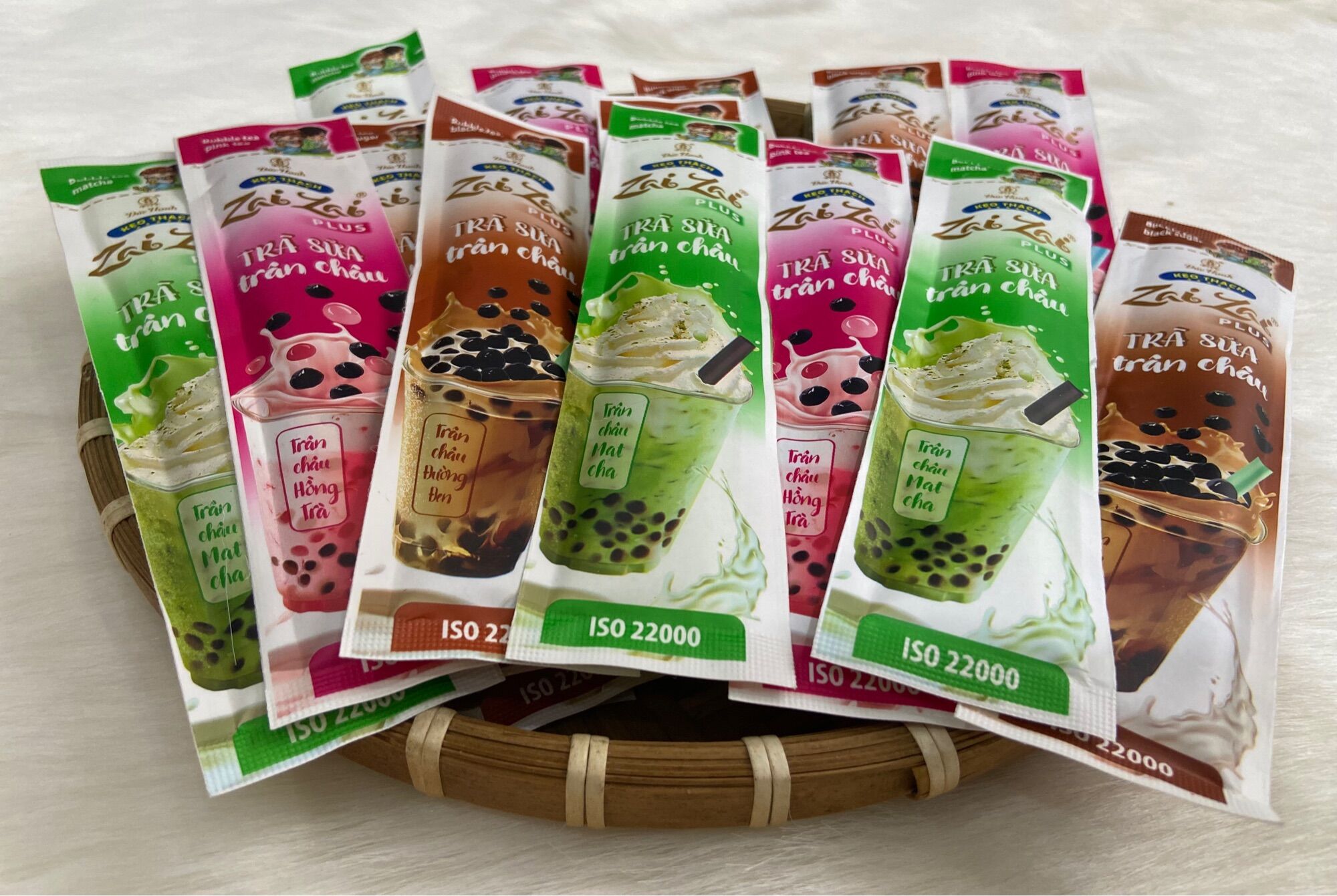 1/2 kg Thạch Zai Zai Trà Sữa Đức Hạnh