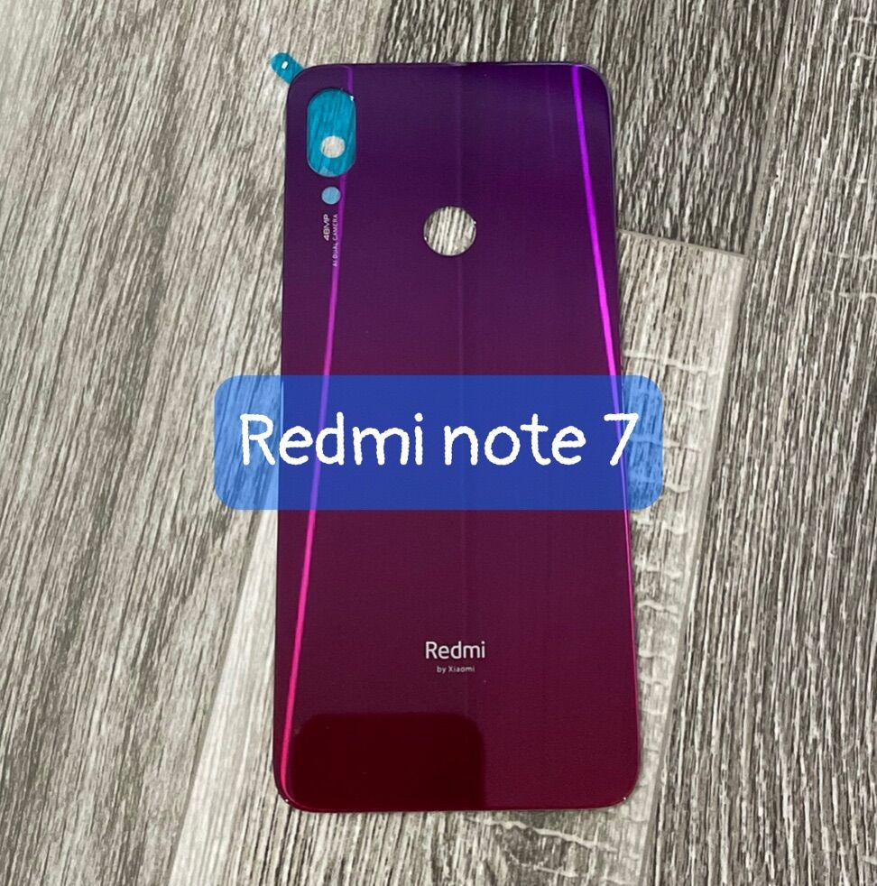 kính lưng xiaomi Redmi note 7 / note 7 pro lắp chung