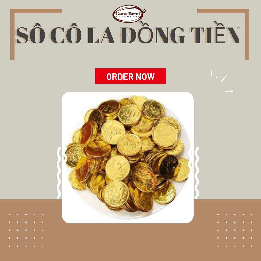 Socola đồng tiền vàng 200g//500g//700g//1kg