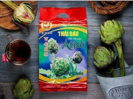 (Freeship 15k- 50 k)Trà atisô thái bảo đặc sản Đà Lạt (1 gói 100 túi lọc)