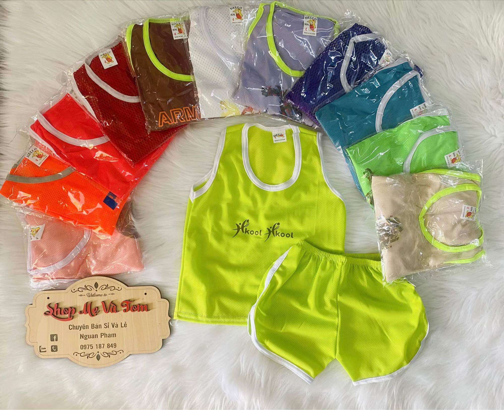 COMBO 4bo, bộ thun lưới bé trai,{4-16kg}
