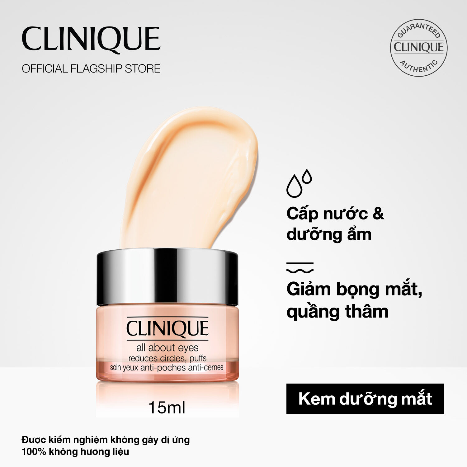 Clinique All About Eyes - Eye cream 15ml