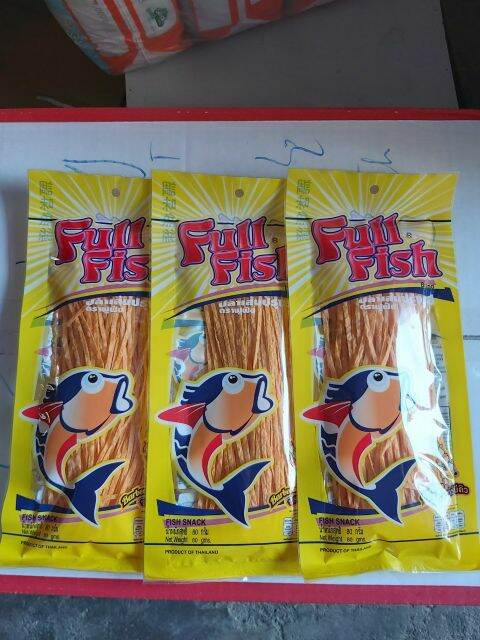 Cá khô sợi Full Fish 70g thái lan 4 vị