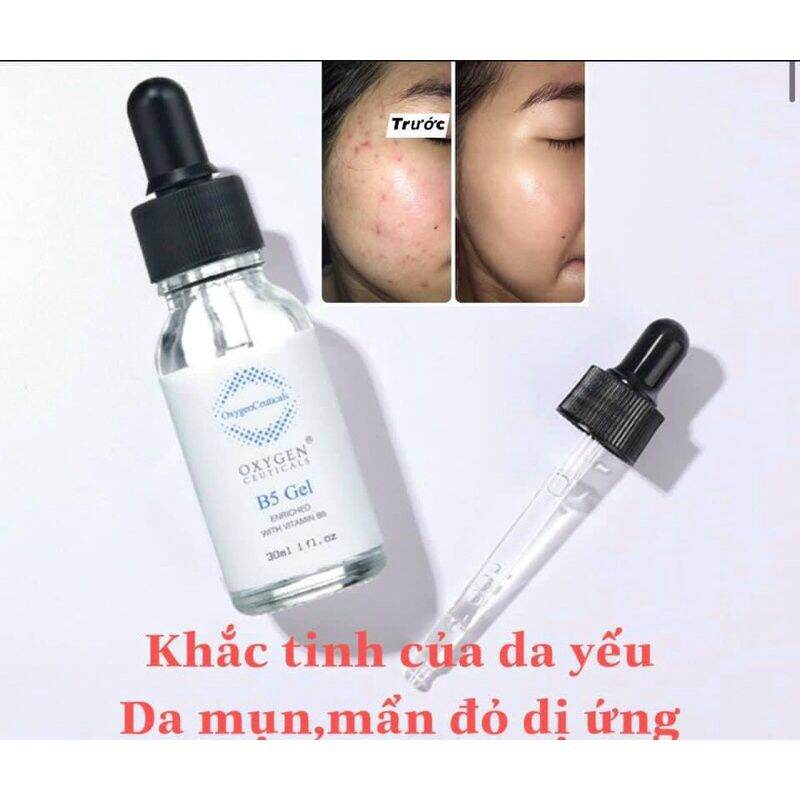 Serum phục hồi da B5 Oxygen Ceuticals Hàn Quốc 30ml & 60ml
