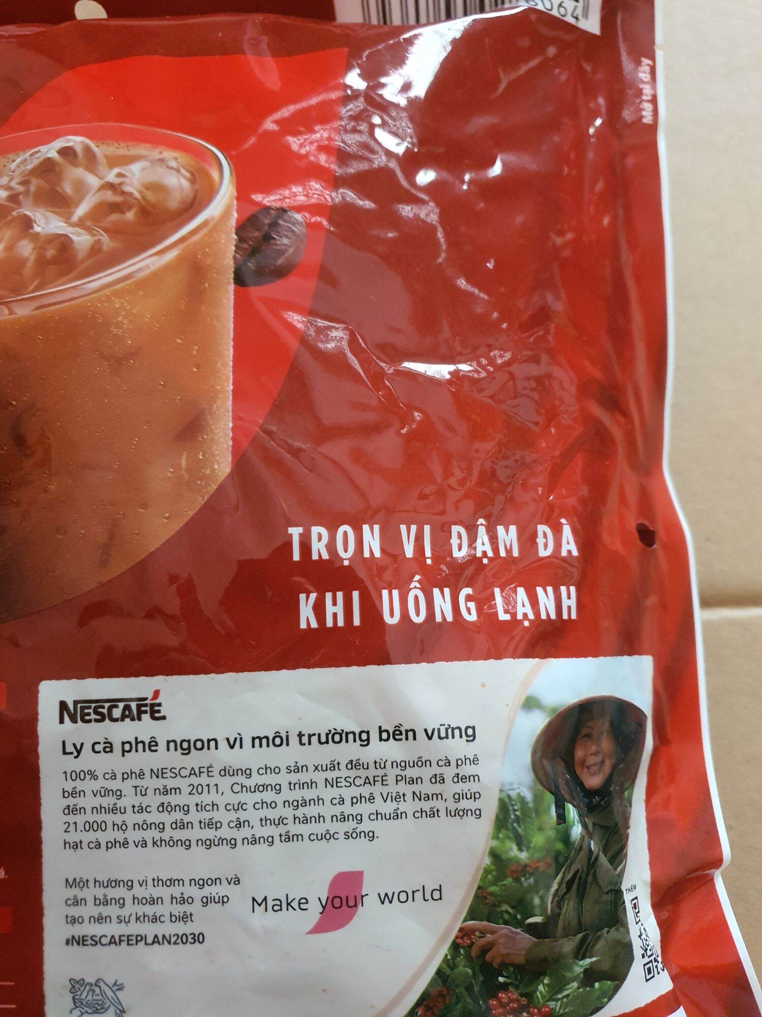 (Date mới) Nescafe Đỏ bịch 46 gói X 17g