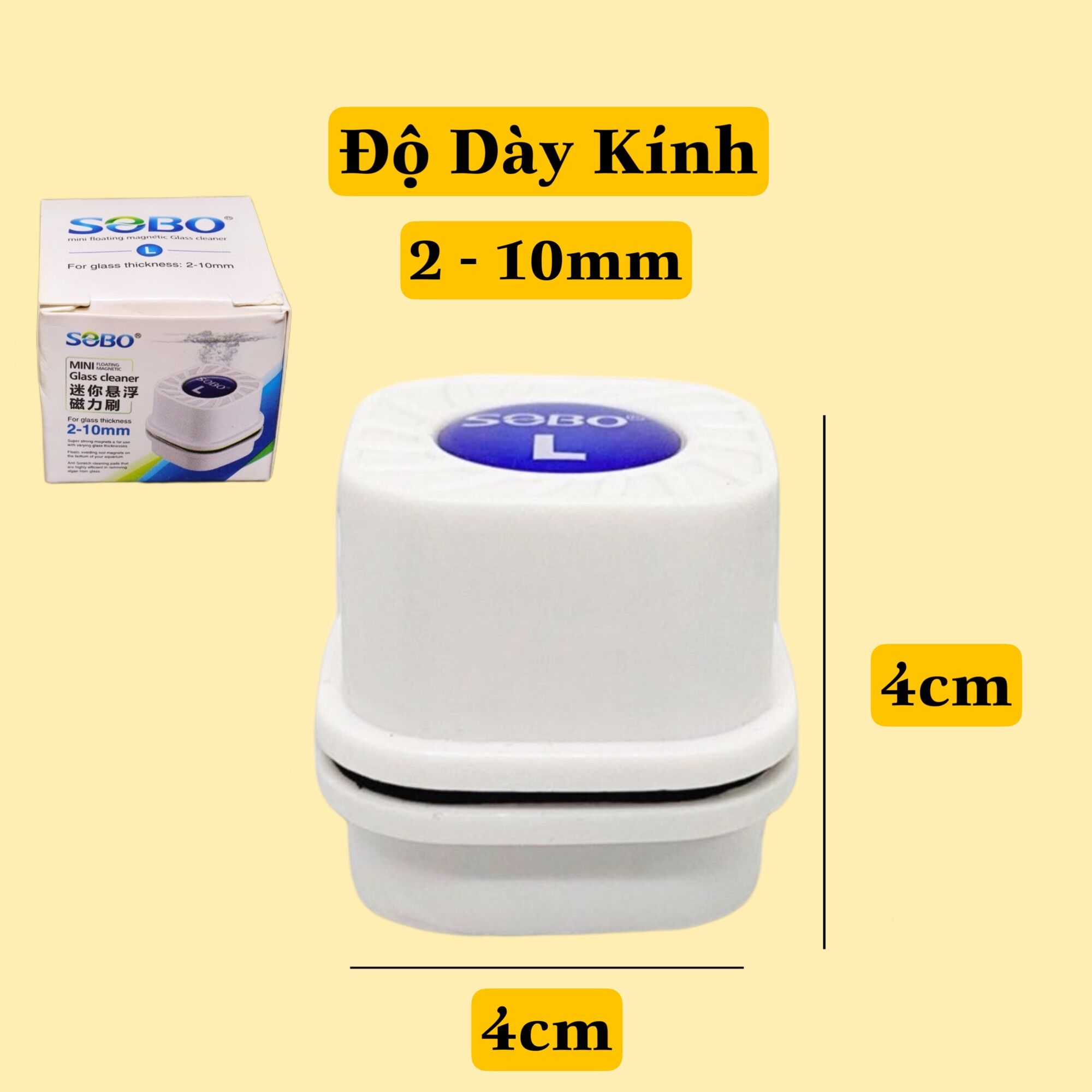 HÍT CHÀ HỒ NAM CHÂM SOBO MINI 3 KÍCH CỠ CHO HỒ CÁ CẢNH