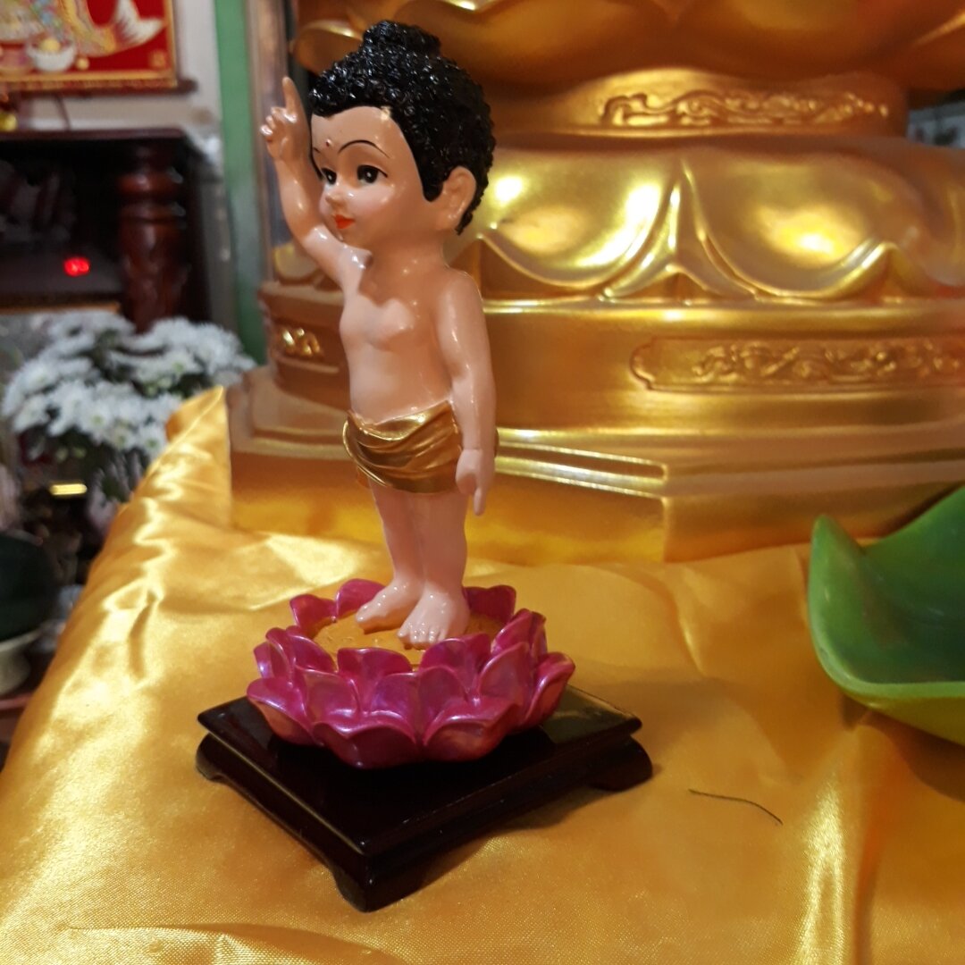 Tượng  phật  đản  sanh nhí  15 cm