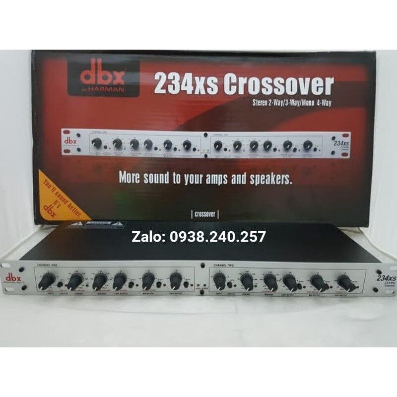 [DBX LOẠI 1]Phân tần crossover dbx cắt sub cực hay bảo hành 12 tháng hàng cao cấp