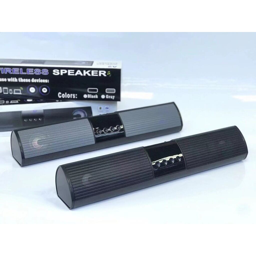 [HCM] Loa bluetooth A2 hỗ trợ thẻ nhớ,đài FM,USB,BT,AUX 3.5 kiểu dáng sang trọng âm thanh chuẩn speaker
