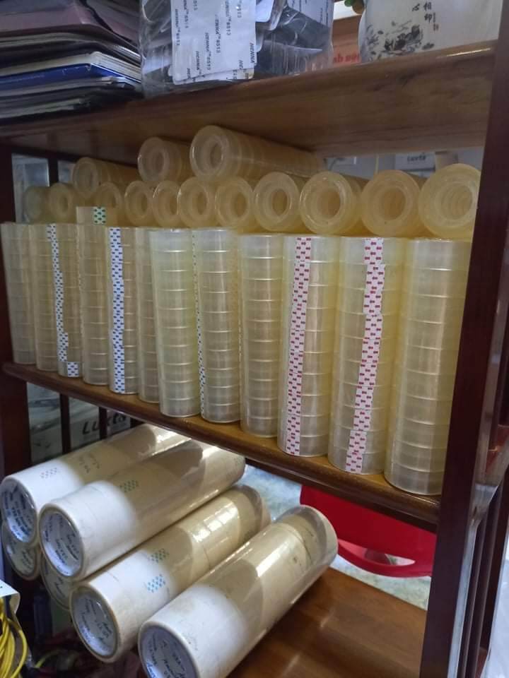 Băng keo trong văn phòng 20 yard/25 yard (1 cây = 10 cuộn)