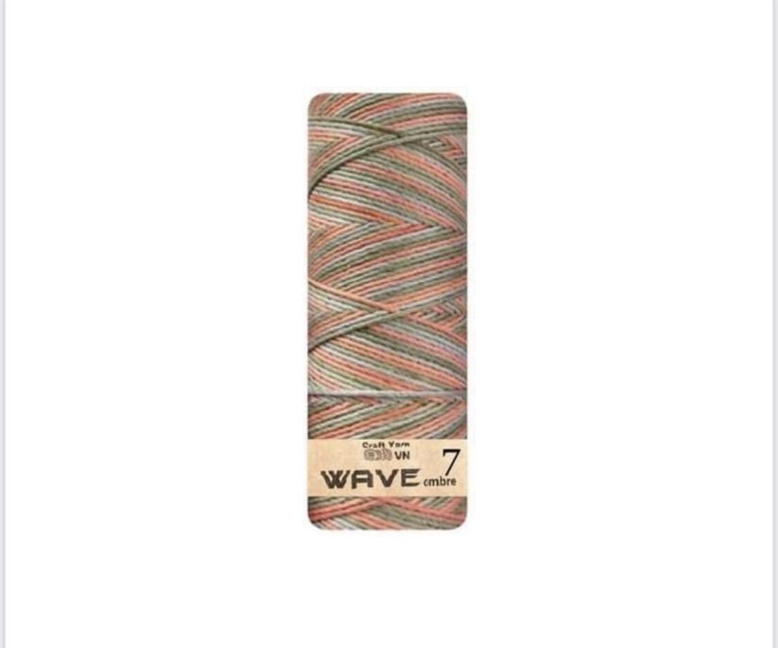 Sợi Wave Ombre Loang Craft Yarn VN - Cuộn 125gr