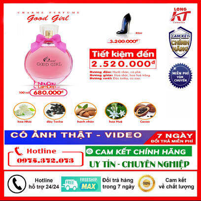 Nước Hoa Nữ Goodgirl 100ml