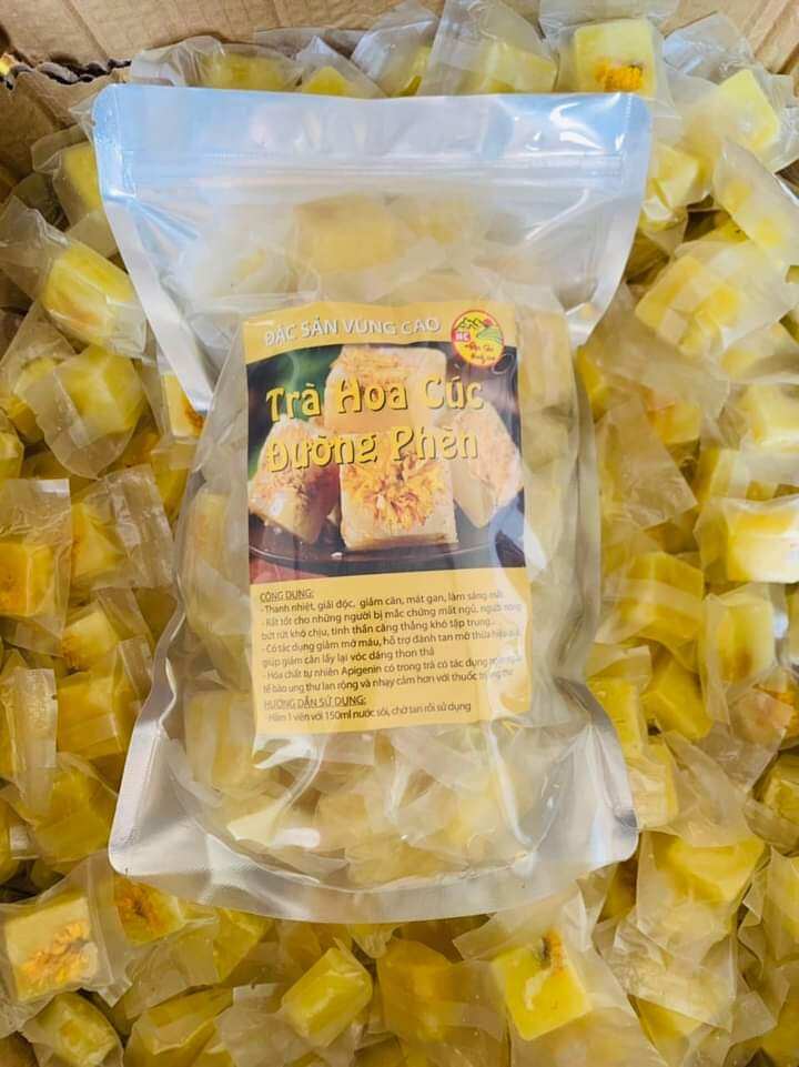 Trà hoa cúc đường phèn 500g