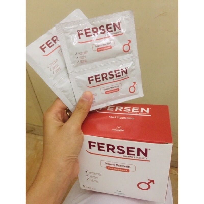 Sản phẩm hỗ trợ FERSEN giúp cải thiện chất lượng và số lượng tinh trùng