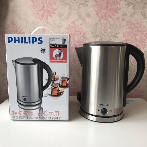 Bình đun nước siêu tốc cao cấp philips hd9316 1.7l -bh 24 tháng