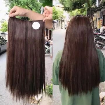 Tóc Giả Nữ Đẹp/ Tóc Giả Kẹp U Thẳng Dài Mẫu Mới